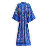 Romy Peacock Floral Kimono